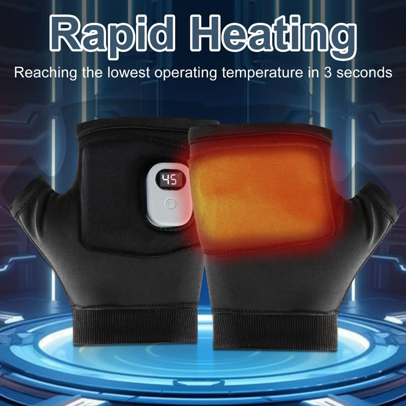 Digital Display Heated Gloves