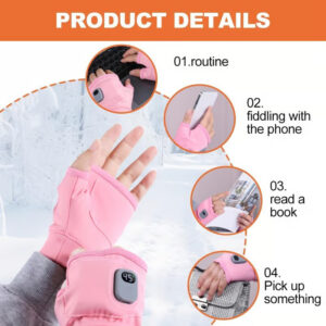Digital Display Heated Gloves