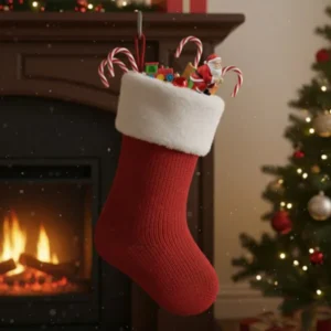 Funny Santa Toothpaste Topper