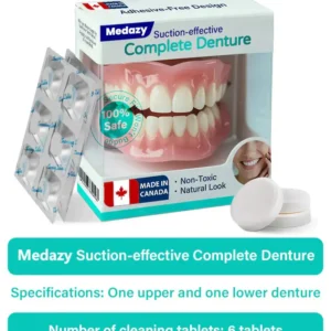 Suction-fit Complete Denture 🦷🍎🍏