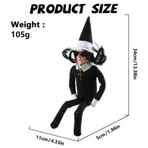 Rock & Roll Elf Ornaments